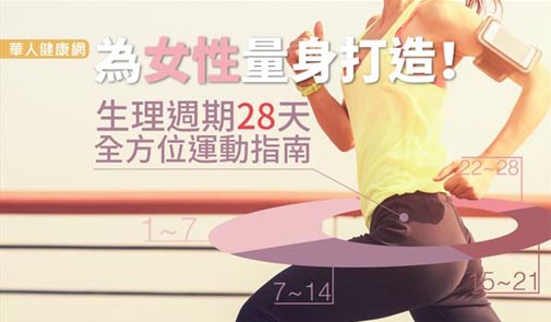 為女性量身打造！生理週期28天全方位運動指南